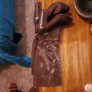 Marc Fisher tall brown boots